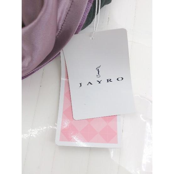 ◇ ◎ ●未使用● JAYRO タグ付き アーガイル ニット 半袖 ミニ ワンピース サイズM ブラック パープル系 レディース P｜fukuwauchi-player｜06