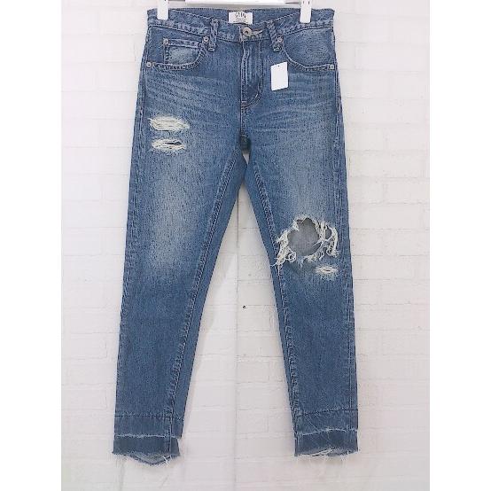 ◇ GYDA ジェイダ ダメージ加工 カットオフ デニム ジーンズ パンツ  