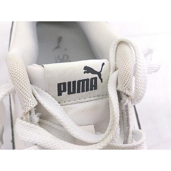 ◇ PUMA プーマ W CARINA PFS 371212-02 スニーカー シューズ サイズ 24.5cm ホワイト ブラック レディース メンズ P｜fukuwauchi-player｜04