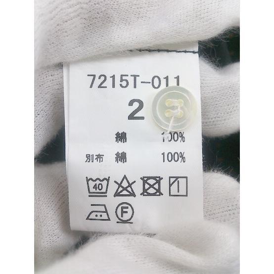 ◇ ◎ NATURAL LAUNDRY ナチュラルランドリー 水玉 ドット 長袖 シャツ ブラウス サイズ2 ブラック オレンジ レディース P｜fukuwauchi-player｜05