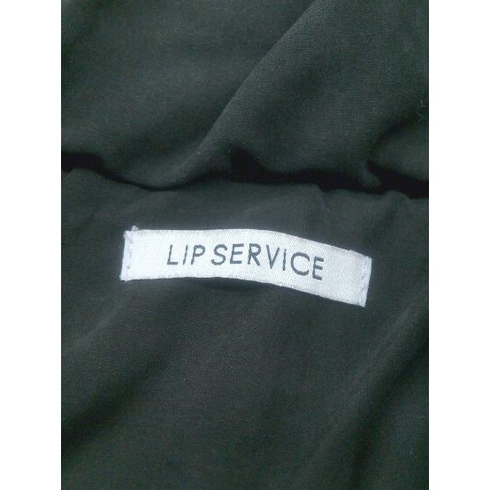 ■ ◎ LIP SERVICE リップ サービス 中綿 長袖 コート サイズS ブラック レディース P｜fukuwauchi-player｜04