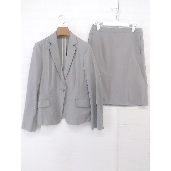 ◇ green label relaxing UNITED ARROWS 1B 膝丈 シングル スーツ 上下  