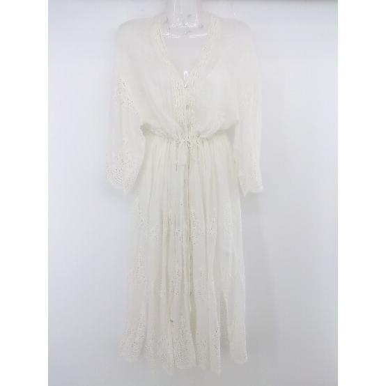 ◇ ◎ ALLSAINTS オールセインツ インナー付き 長袖 ロング ワンピース  