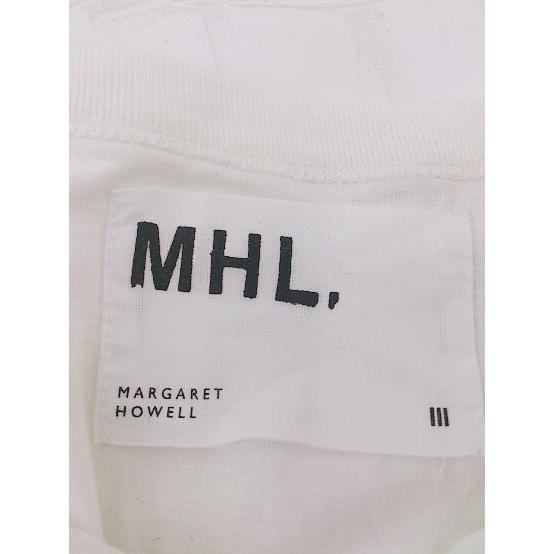 ◇ MHL. MARGARET HOWELL 胸ポケット 半袖 Tシャツ サイズ3 ホワイト系 レディース P｜fukuwauchi-player｜03