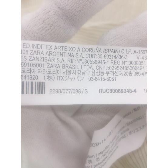 ◇ ZARA ザラ ピンストライプ シアー 長袖 シャツ ブラウス