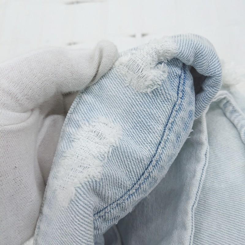 ◇ ZARA ザラ ダメージ加工 プリント 長袖 デニム ジャケット G ◇ ZARA ザラ ダメージ加工 プリント 長袖 デニム ジャケット G
