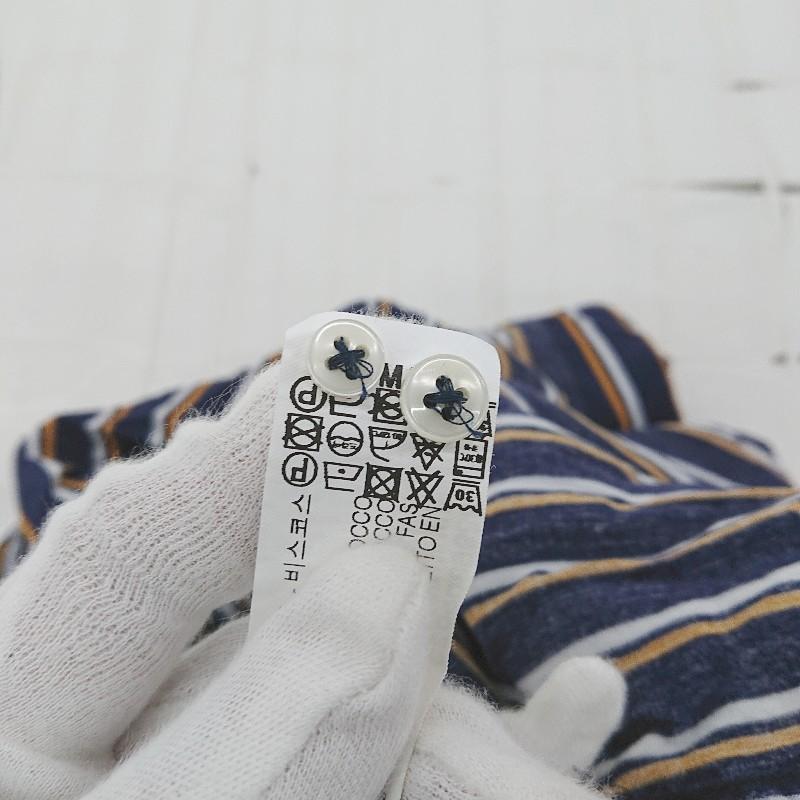 ◇ ZARA ザラ ストライプ 総柄 半袖 シャツ サイズEUR S USA MEX ◇ ZARA ザラ ストライプ 総柄 半袖 シャツ サイズEUR S USA MEX