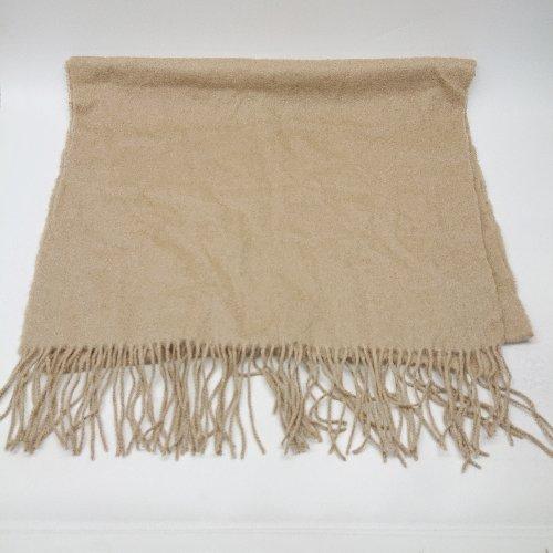 ◇ 日本アパレルソーイング工業組合連合会 カシミヤ100％ 無地 冬物