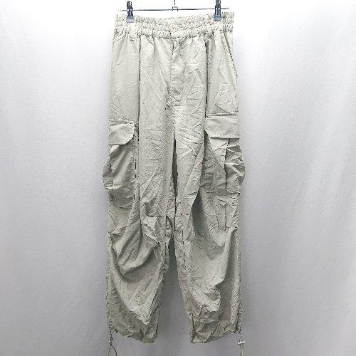 ◇ ZARA ザラ サイドポケット 裾ゴム仕様 カーゴパンツ サイズEUR M-L 