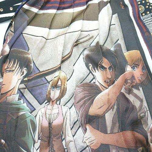 ◇ ◎ ○未使用○ one spo ワンスポ 進撃の巨人コラボ 総柄 ◇ ◎ ○未使用○ one spo ワンスポ 進撃の巨人コラボ 総柄