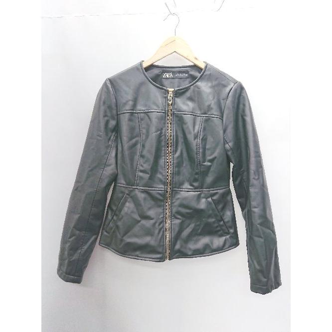 ◇ ZARA ザラ 長袖 ジャケット サイズEUR L USA MEX 30 ブラック