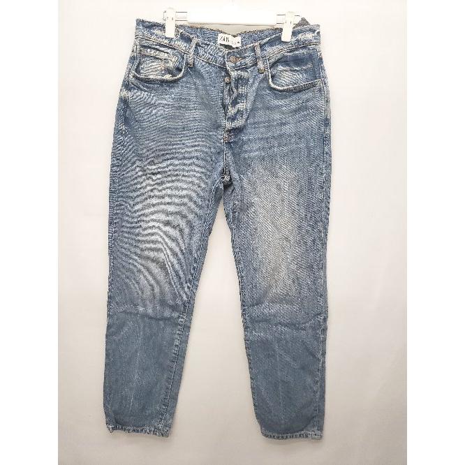 ◇ ZARA ザラ ボタンフライ ダメージ加工 デニム ジーンズ ◇ ZARA ザラ ボタンフライ ダメージ加工 デニム ジーンズ