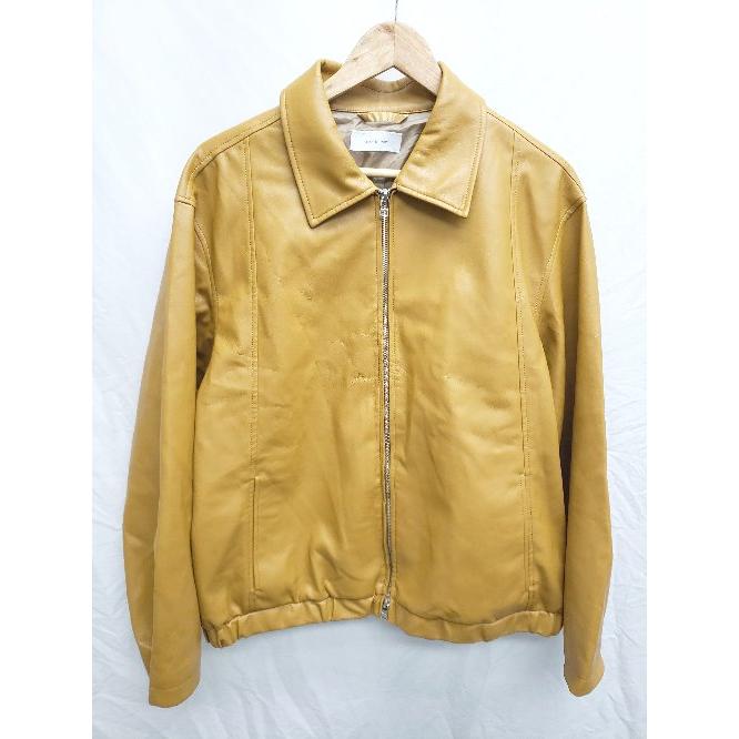 ◇ ADAM ET ROPE アダムエロペ リサイクル ポリエステル 合皮 長袖 