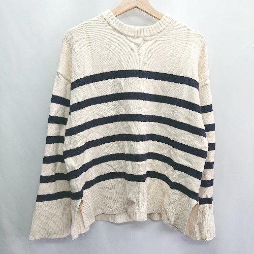 ZARA ボーダー♡ 新品未使用品色グレー&オフベージュ