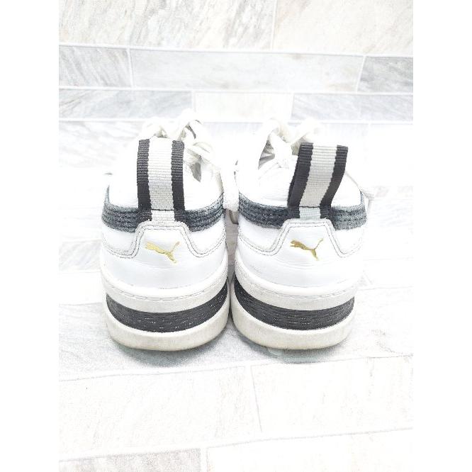 Θ PUMA プーマ MAYZE 381983-01 厚底 スニーカー シューズ サイズ22.5cm ホワイト レディース P : フクワウチ ...