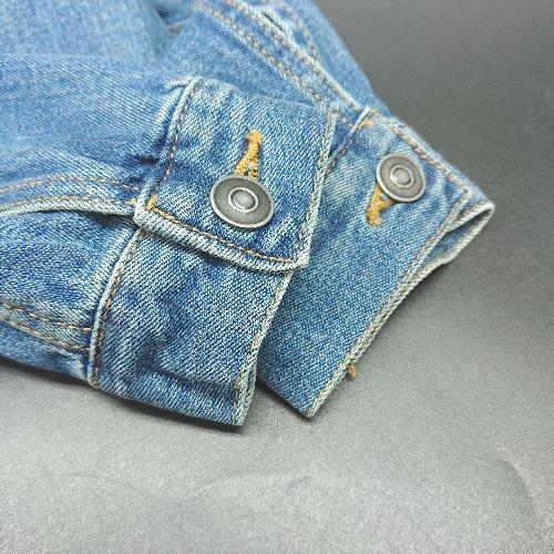 ◇ ⊇ BROWNY STANDARD 長袖 デニムジャケット サイズS ライトブルー 