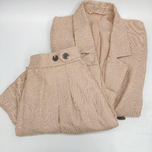 ココディール　スウェード　セットアップ ◇ ⊇ COCO DEAL ココ ディール セットアップ サイズ2 ベージュ系