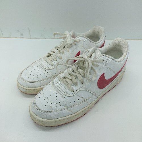 ◇ Θ NIKE ナイキ ロゴ入り ローカットスニーカー サイズ27.5 ホワイト