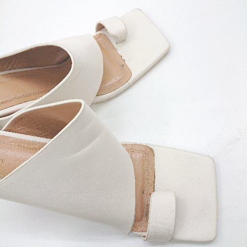 Todayful サンダル　38 TODAYFUL 「TODAYFUL」 フラットサンダル 38inch ブラック