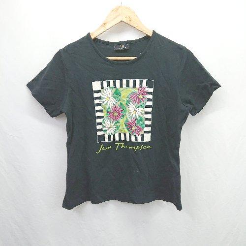 ◇ ⊂Φ JIM THOMPSON ジムトンプソン 花柄プリント 半袖 Tシャツ 