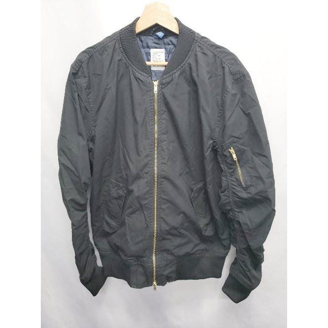 ◇ ⊇ H&M エイチアンドエム コットン100% 長袖 MA-1 ジャケット 