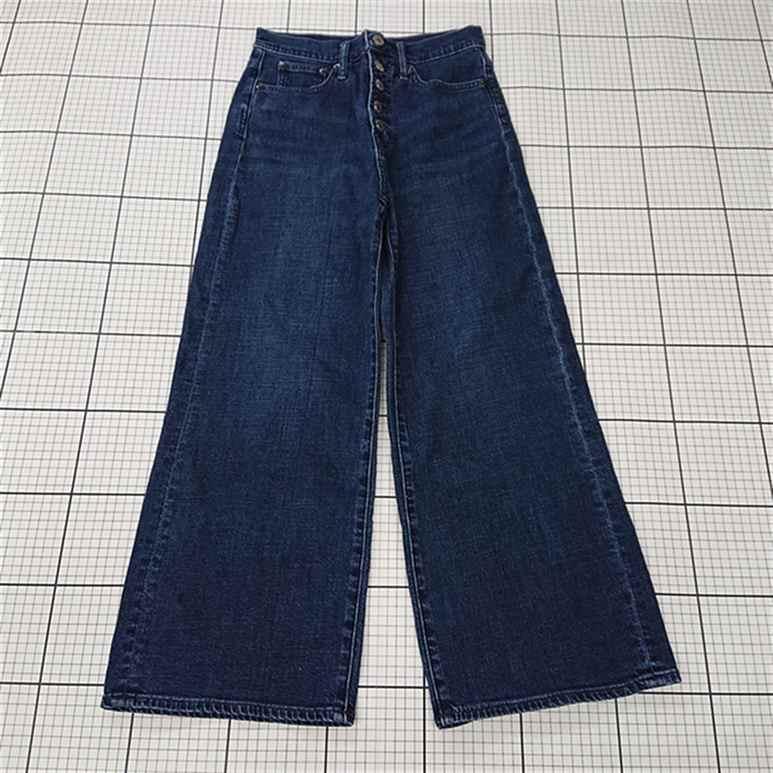 ◇ Θ 【ギャップ GAP】S/519415-00 ワイドレッグ ハイライズ ダーク