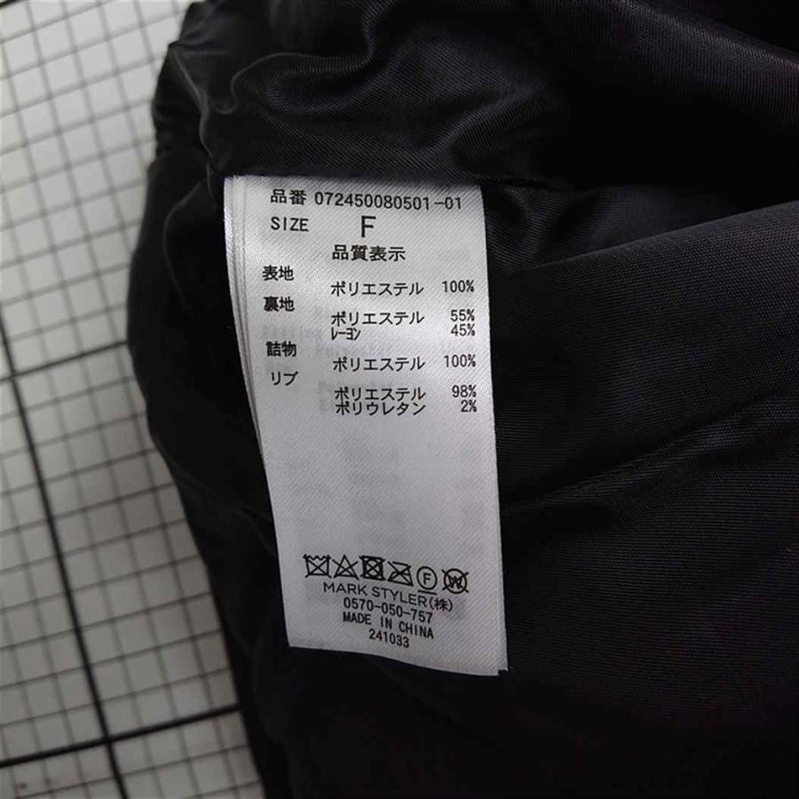 □ ⊇ ジェイダ GYDA ダウンジャケット ブラック系 レディース Fサイズ 