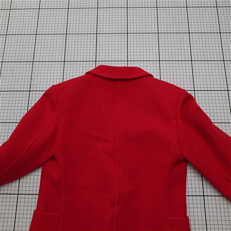 ◇ ⊇ ヘルノ Herno ダブルブレストジャケット レッド系 レディース E