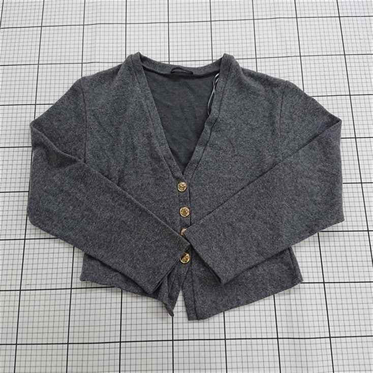 ◇ Θ ザラ ZARA グレー系カーディガン レディース Mサイズ E