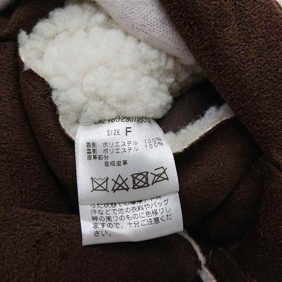 ◇ ⊇ チコ Chico ボアジャケット フェイクムートン ベージュ系 