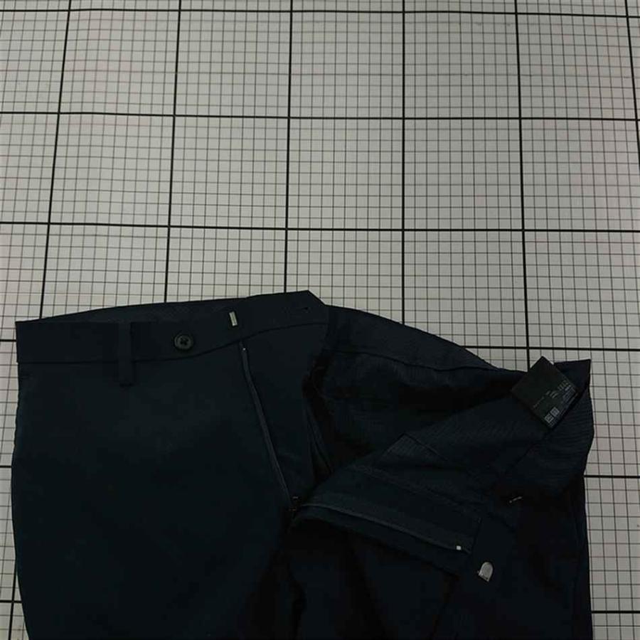 ◇ Θ ユニクロ UNIQLO セットアップスーツ ネイビー系 メンズ サイズ1