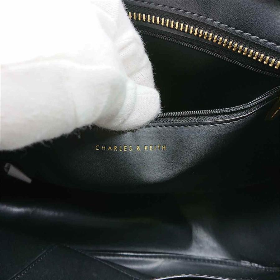 ◇ Θ チャールズ＆キース CHARLES & KEITH ブラック系 トートバッグ