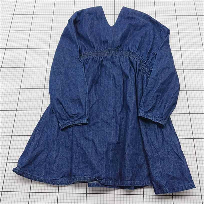◇ Θ マウジー moussy デニムワンピース 長袖 インディゴ系 レディース 