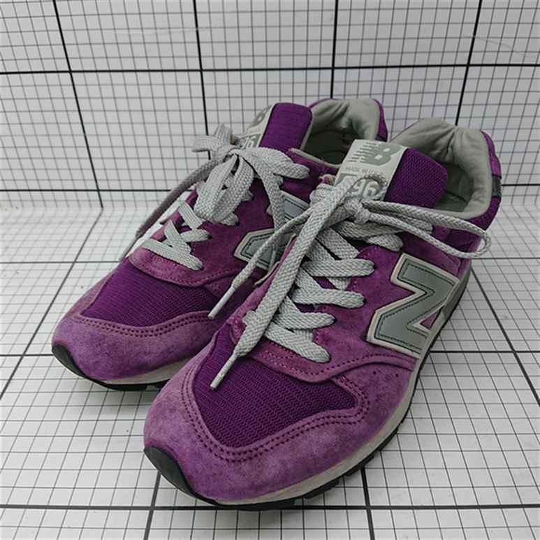 ◇ Θ ニューバランス New Balance 996 パープル系 スエード スニーカー