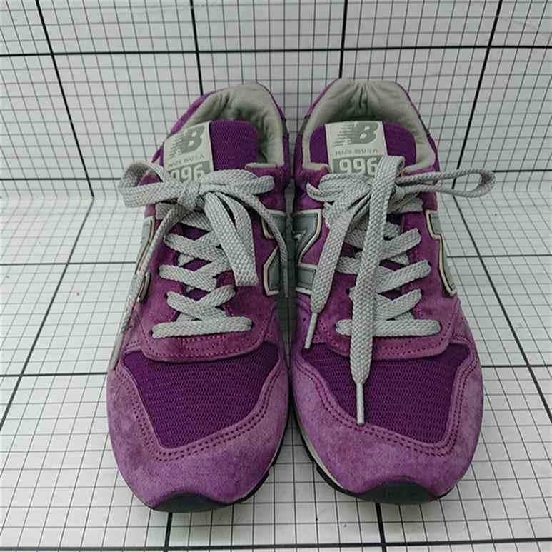 ◇ Θ ニューバランス New Balance 996 パープル系 スエード スニーカー