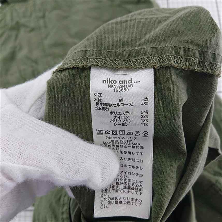 ◇ Θ ニコアンド niko and NKN32941AD サロペットワンピース L