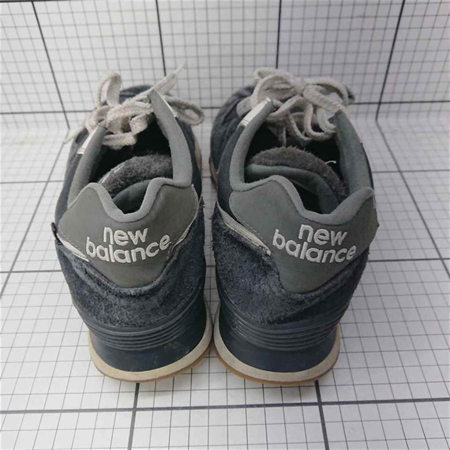 美品】New balance ニューバランス スニーカー U574TWE ブラック 27.5 