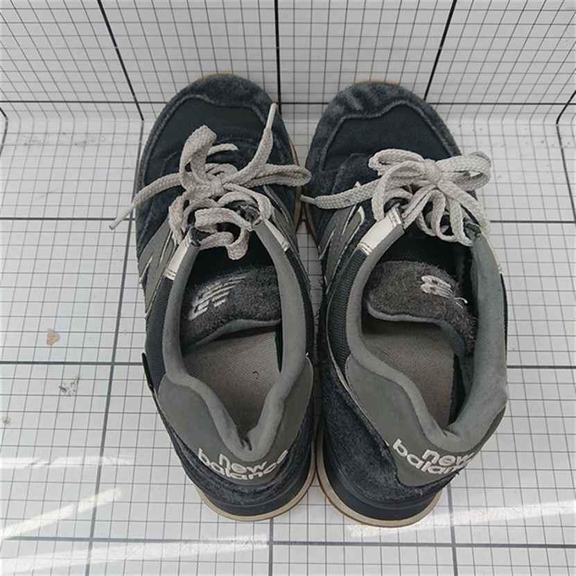 美品】New balance ニューバランス スニーカー U574TWE ブラック 27.5 