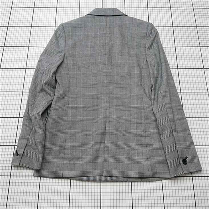 ◇ Θ プラステ PLST 12-8104010 ダブルジャケット グレンチェック S 