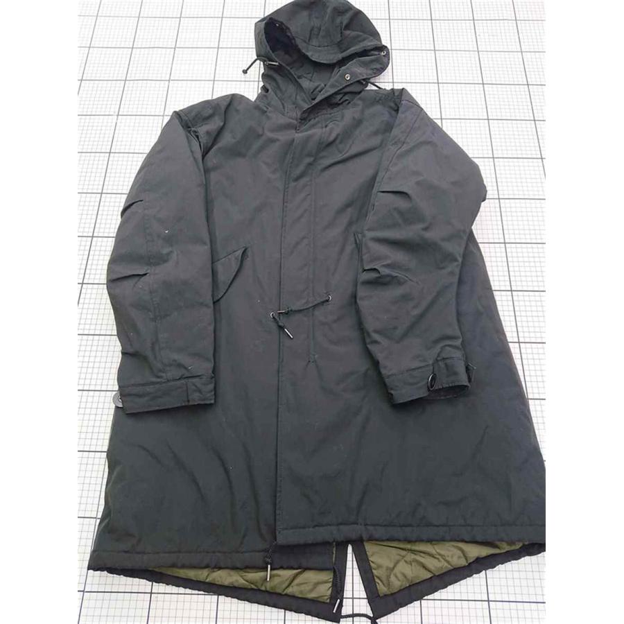 ◇ ⊇ バックナンバー BACK NUMBER BN-4216005 モッズコート ブラック 