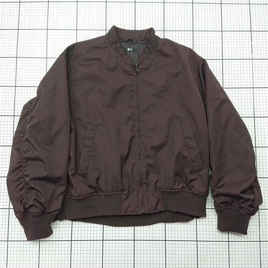 ◇ Θ ユニクロ UNIQLO :C ブラウン系 MA-1ジャケット メンズ E
