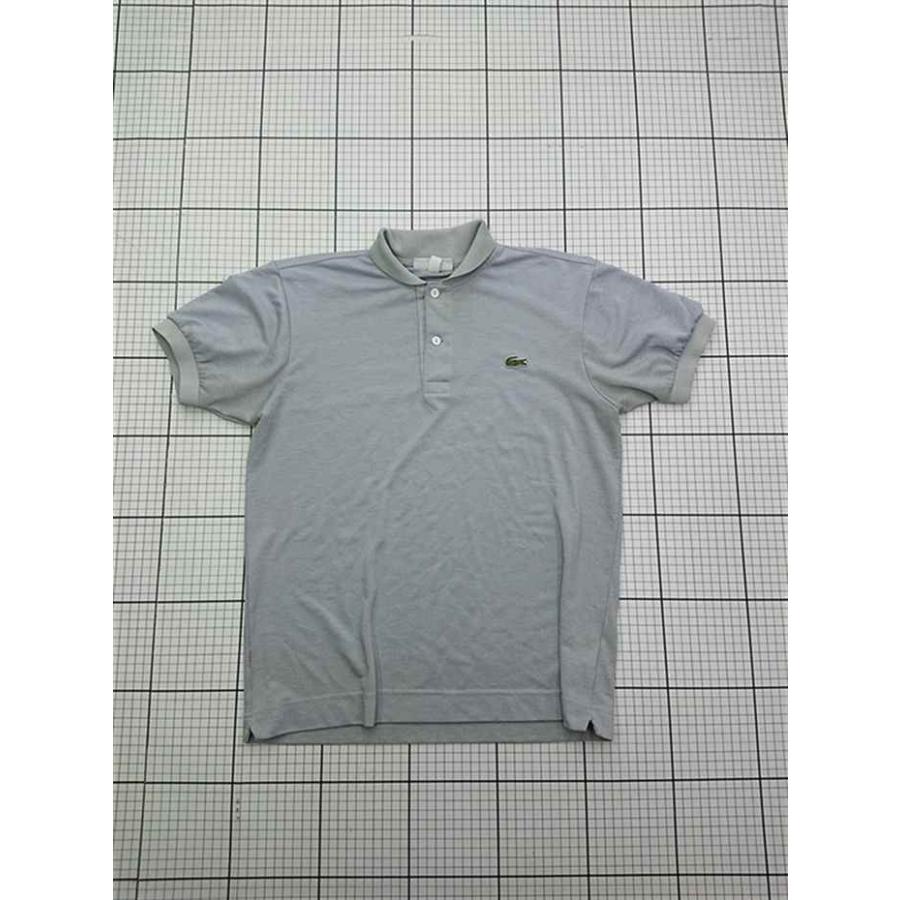 LACOSTE グレー ポロシャツ US M ◇ ⊂ ラコステ LACOSTE ポロシャツ EXCLUSIVE EDITION FR2 USXS