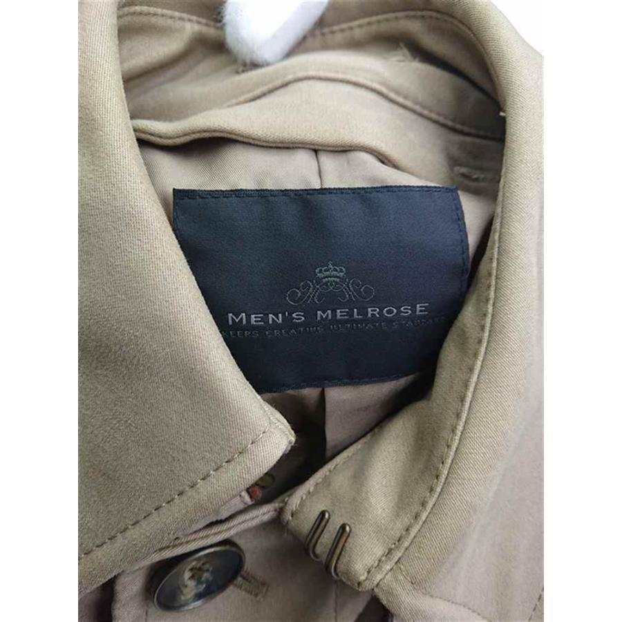 MEN'S MELROSE ベージュ トレンチコート ◇ Θ メンズメルローズ MEN'S MELROSE コットン トレンチコート