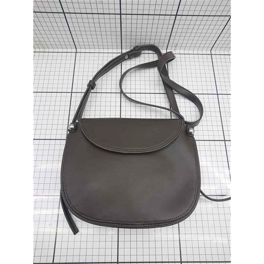 ◇ Θ ザラ ZARA ショルダーバッグ ダークブラウン系 レディース E