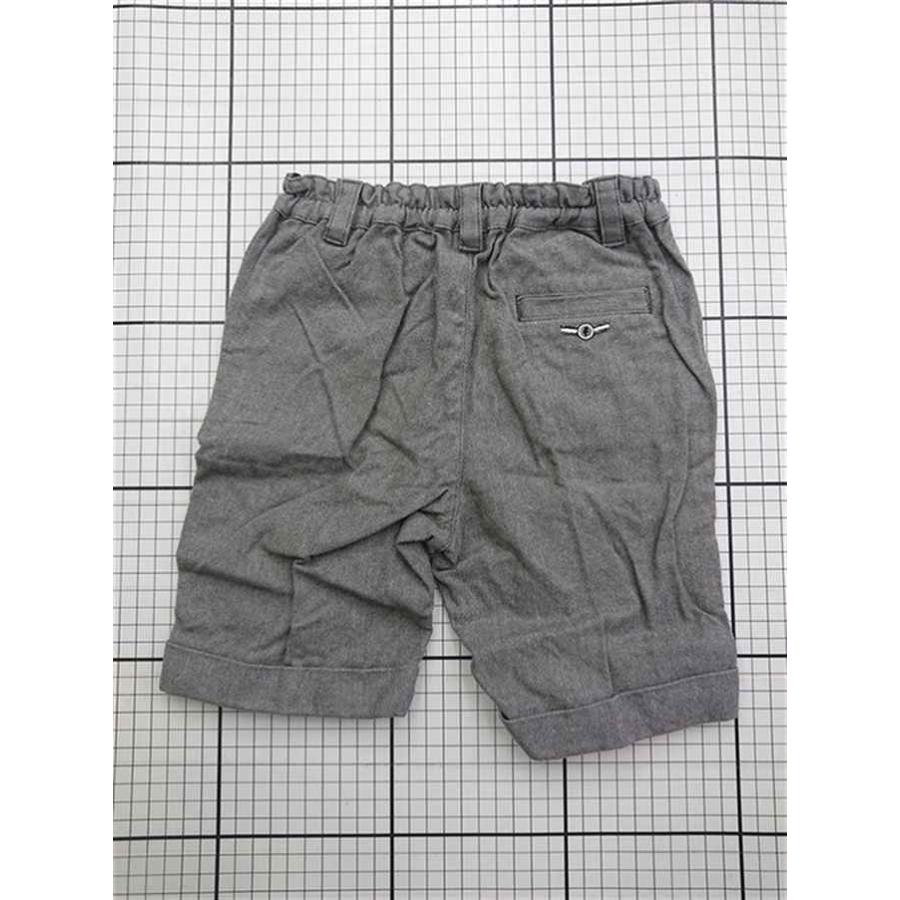 ◇ ⊂ ファミリア familiar グレー系 ハーフパンツ 100cm キッズ E