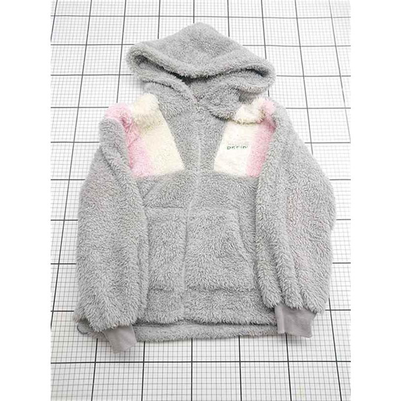 さ*姫様 cccmalie ボアパーカー グレー ◇ ⊇ レピピアルマリオ repipi armario ボアパーカー グレー系 M
