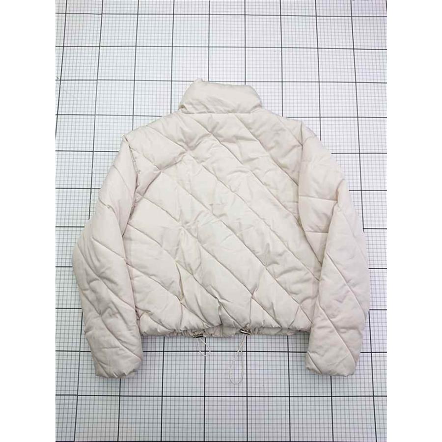 ◇ ⊇ ザラ ZARA ショート丈中綿ジャケット ベージュ系 Sサイズ 
