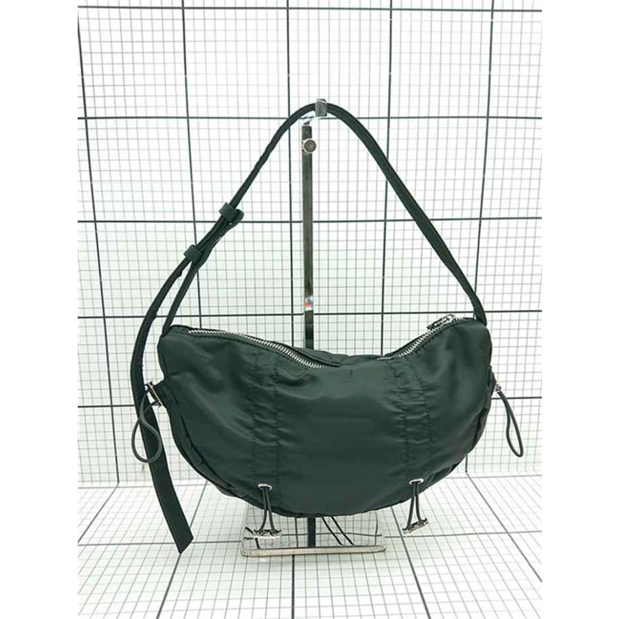 ◇ Θ ザラ ZARA ショルダーバッグ ナイロン 巾着付き ジッパーバック 
