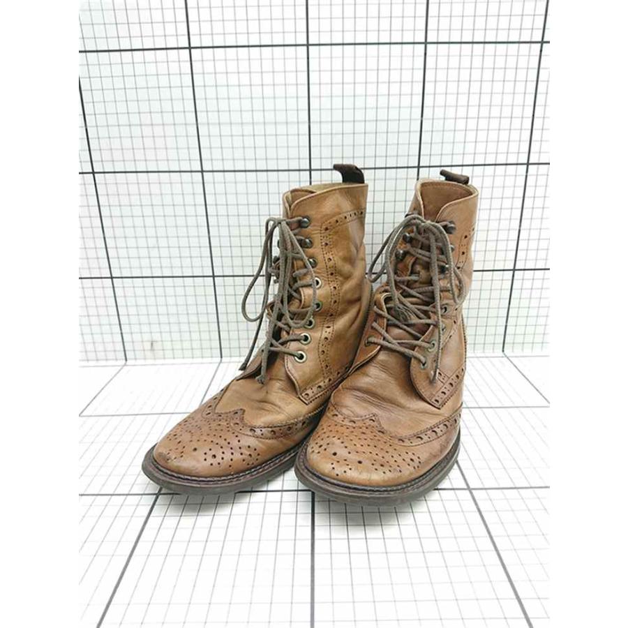 ◇ Θ リーガル REGAL 7143BJ ウィングチップレースアップブーツ 