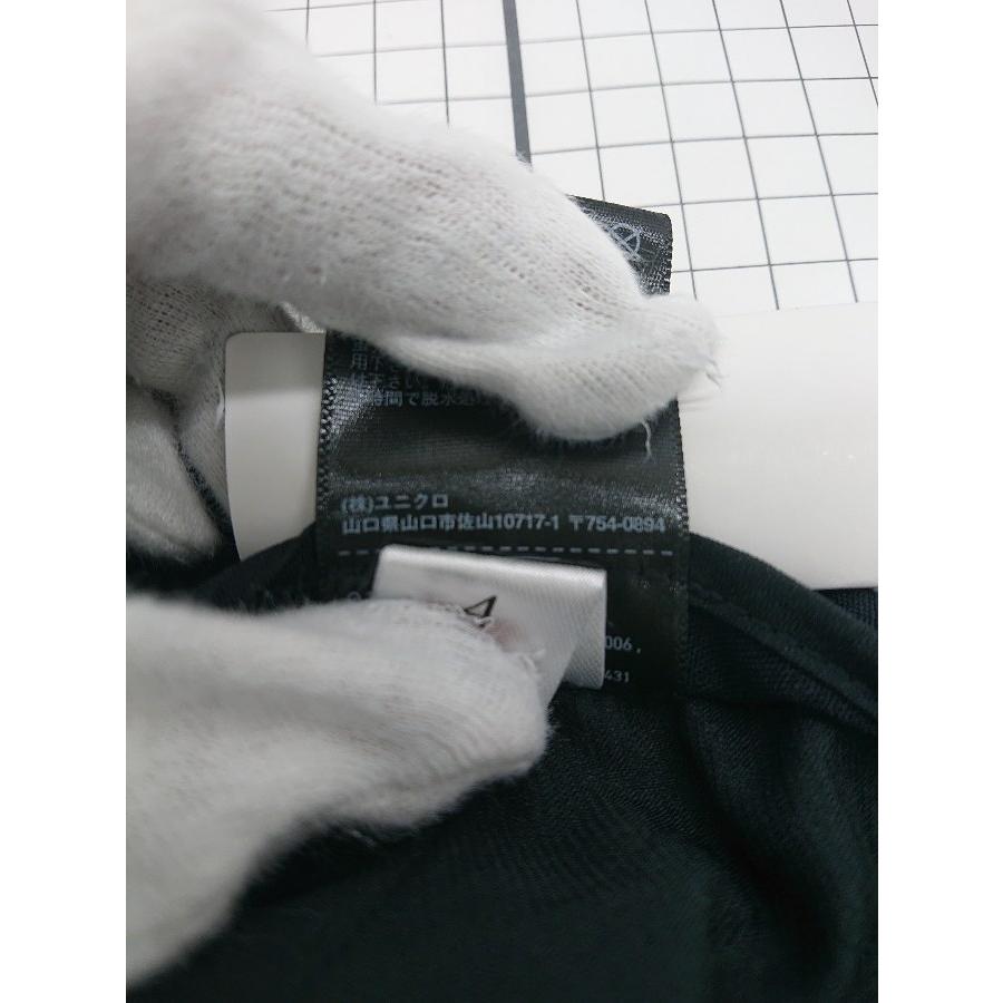 ◇ Θ ユニクロ UNIQLO 感動イージーパンツ ウールライク ネイビー系 XL